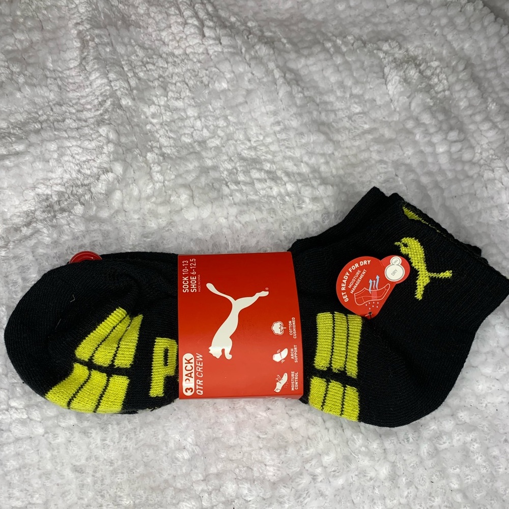 Puma 3 pack socks